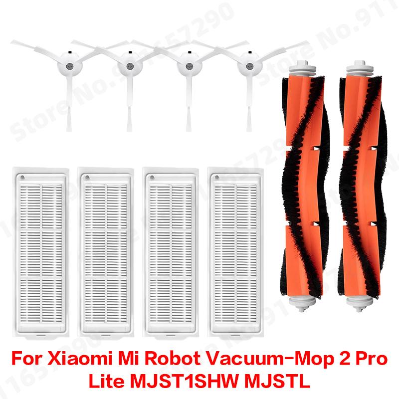 For Xiaomi Mi Robot Vacuum-Mop 2 Pro/Lite MJST1SHW MJSTL Side Main Brush Water Tank Dust box Mop Cloth HEPA Filter Accessories