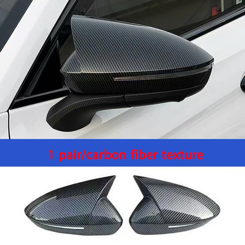 For Chery Arrizo 8  2024 Car Sticker Rearview Side Mirror Cover Wing Cap Exterior Door Rear View Case Trim Carbon Fiber