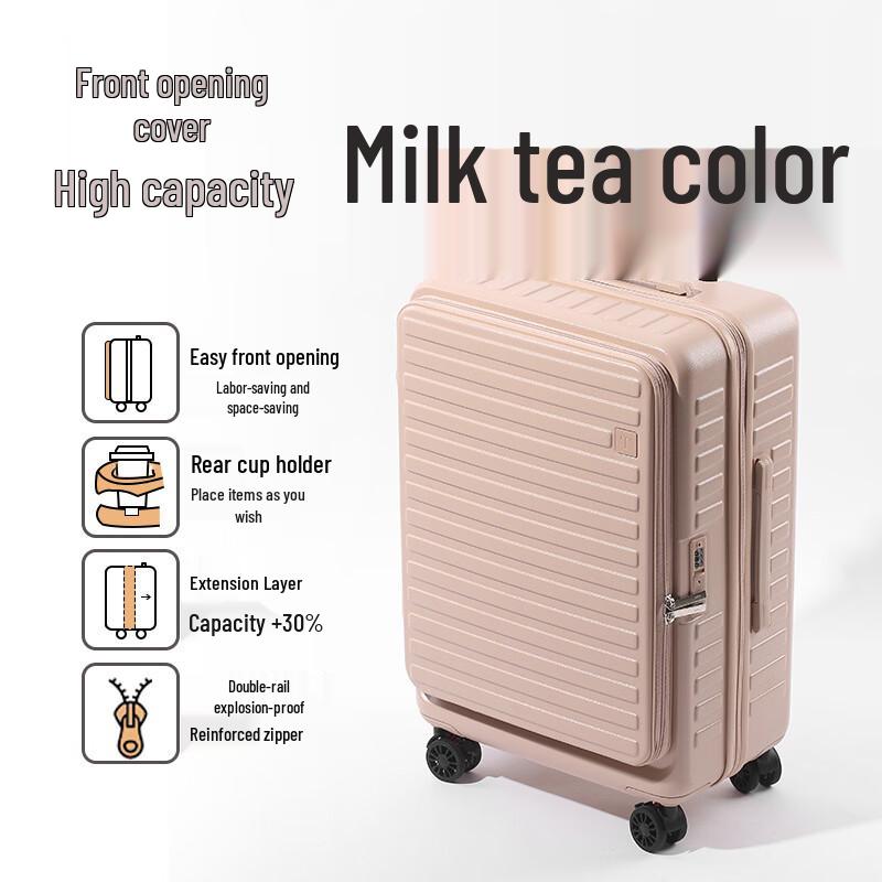 JOURHEY SHI Side-Opening Rolling Luggage