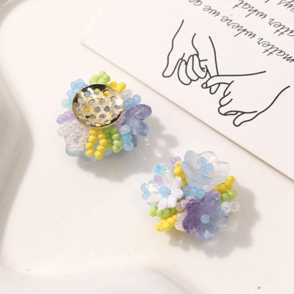 Non Slip Sturdy Flower Patches 3D Design Shoe Flower Decoration Beaded Applique Jewellery Making
