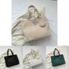 Trendy Summer 2023 Canvas Tote Bag Stylish Casual Shoulder Bag For Women
