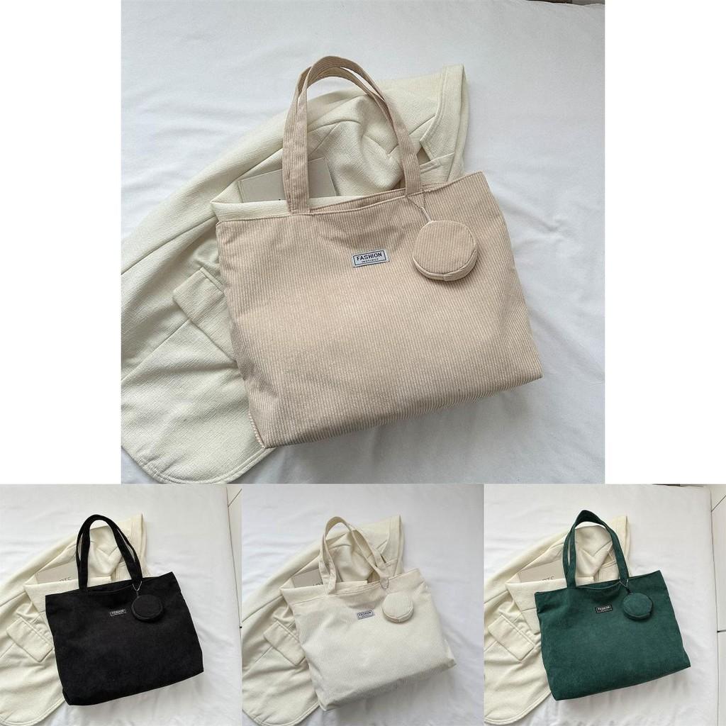 Trendy Summer 2023 Canvas Tote Bag Stylish Casual Shoulder Bag For Women