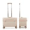 18" Aluminum Frame Top-Opening Suitcase with Universal Wheels for SLR Photography Travel, Flight Attendant, or Business Carry-On.