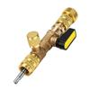 AC Valve Core Removal Tool 1 4in 5 16in SAE Interface Valve Core Remover Installer for Maintenance