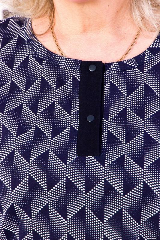 Women's Plus Size Pajama Set with Floral Print, Any season 8274-002 HC