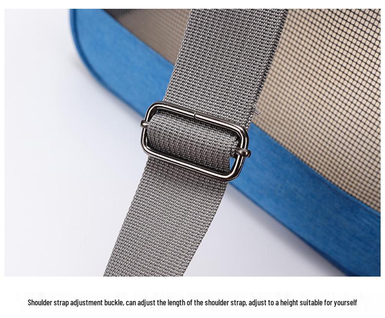 Large Breathable Foldable Cat and Dog Carrier Portable Travel Bag