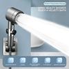 1 Pc High Pressurized Filter Shower Head 3-mode Adjustable Spray with Massage Brush Rain Faucet Bathroom Accessories