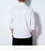 Men's Chinese Cotton-Linen V-Neck Retro Hanfu T-Shirt, Summer Three-Quarter Sleeve, Loose Plus Size
