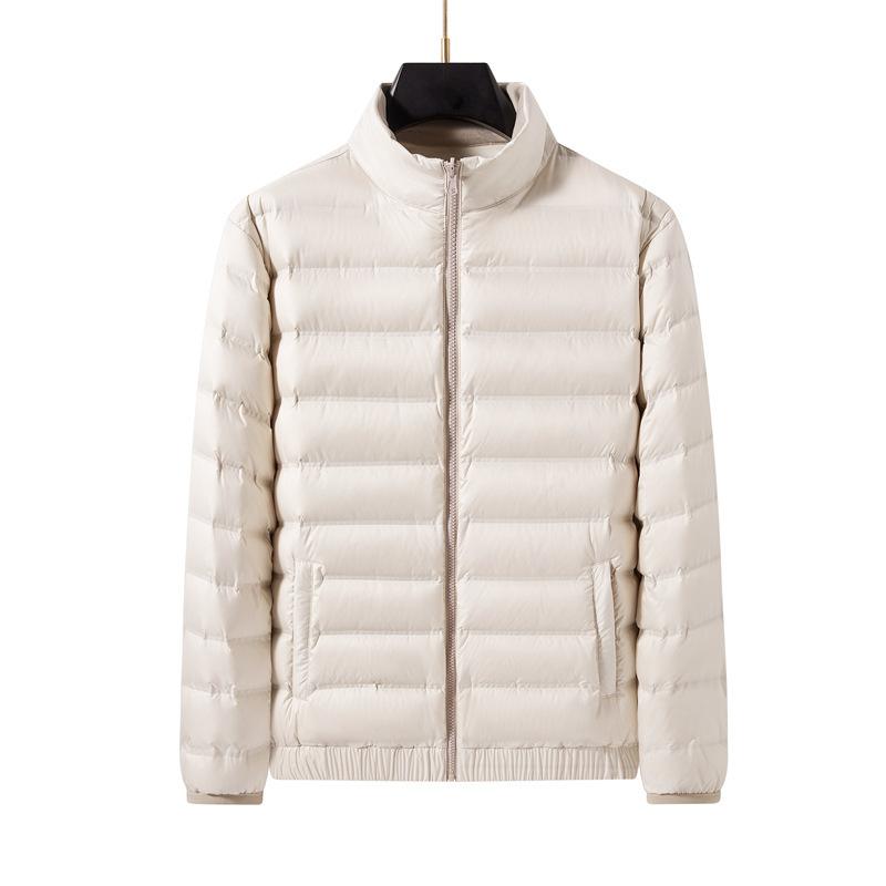 

Легкий пуховик мужской 2025 осень и зима теплый новый трехзащитный стеганый жакет женский жакет пуховая подкладка 4XL