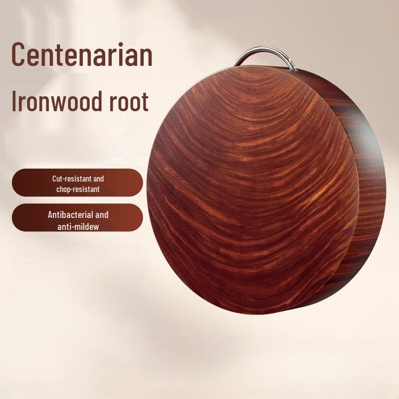 

Антибактериальная разделочная доска из цельного дерева железного дерева Вьетнама Withdrawing Hard Iron Wood Root 30 * 5cm