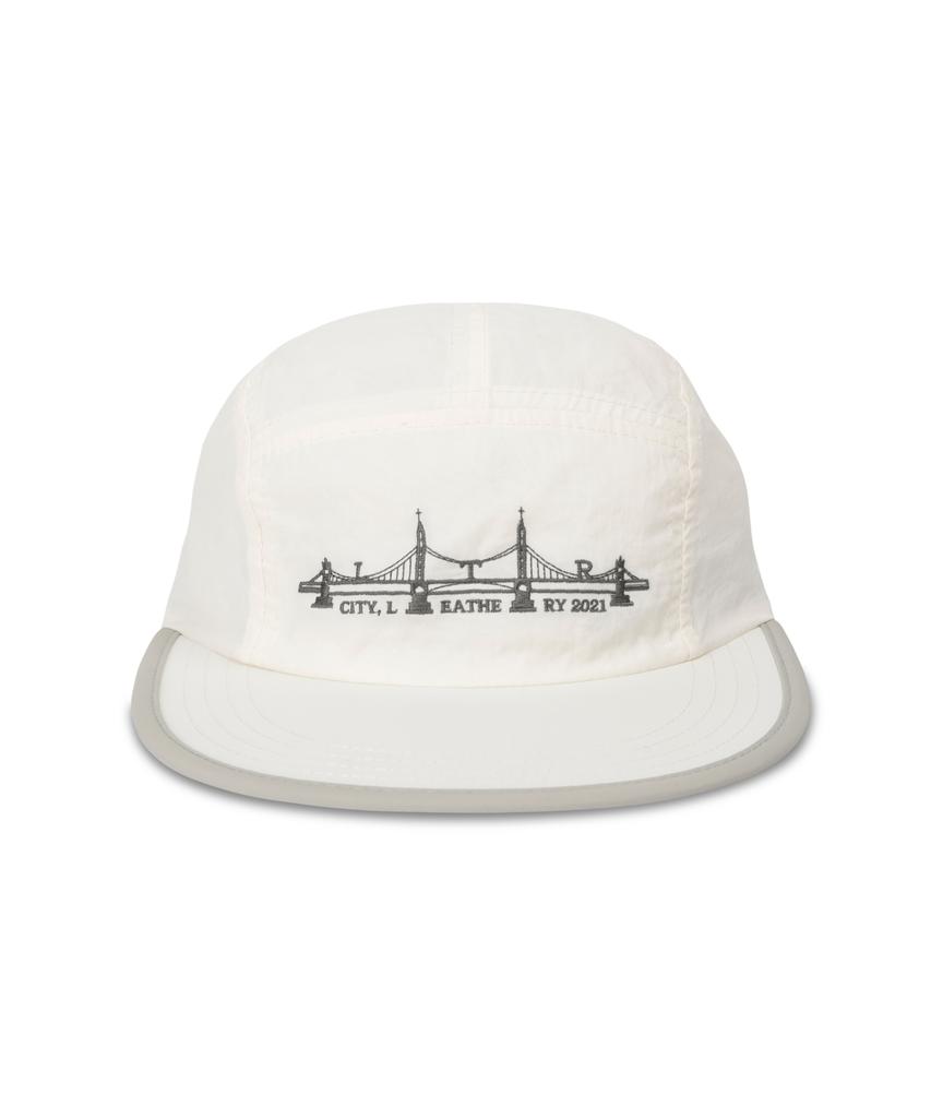 Ledeoli Bridge Artwork Nylon Camp Cap [Ivory]