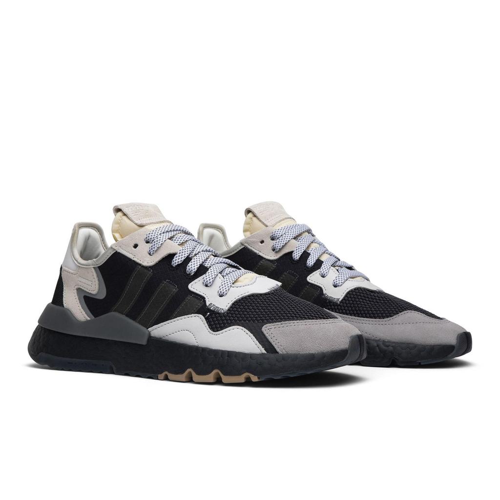adidas Nite Jogger 'Grey Pack - Carbon' (Unisex) Core Black / Carbon / Cloud White Casual Shoes BD7933