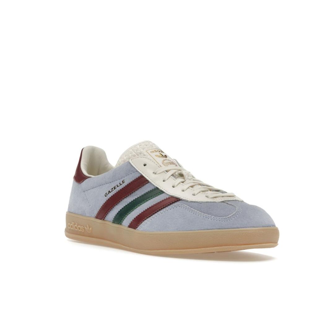 Adidas Gazelle Blue Dawn Burgundy Unisex Sneakers Collegiate-Burgundy Core-Green IG4994