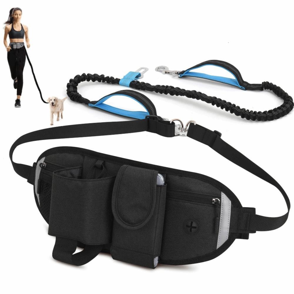 3pcs Multi-Compartment Running Waist Bag Zippered Closure Outdoor Waist Bag For Training