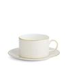 [Officially Imported] Geo Gold Teacup & Saucer, Approx. 200ml, Wedding Gift, Product Number: 40007548