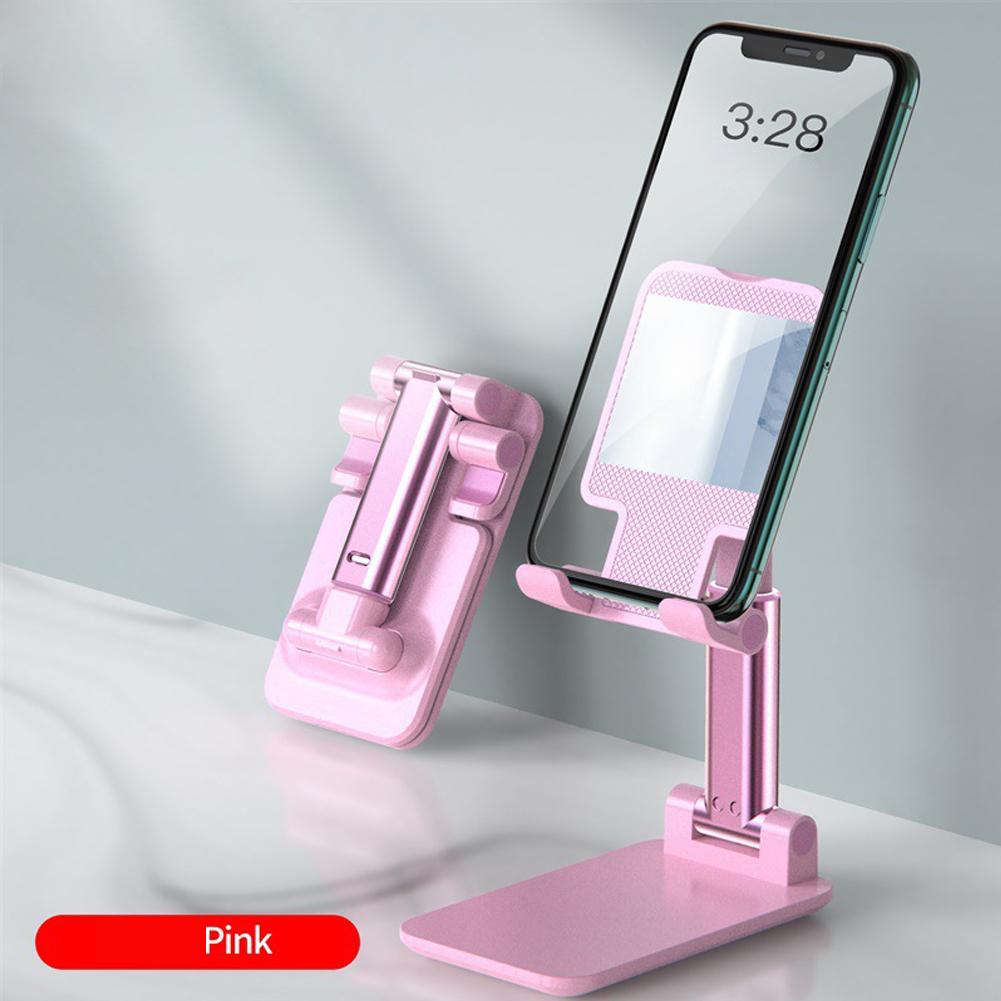 Smart Phone Holder, Desk Portable Tablet Cell Phone Holder, Tablet Stand, Anti-Slip Adjustable Angle Phone Holder, Folding Electronic Devices Mount, F