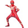 Kids Full Body Jumpsuit Cosplay Costume with Mask Stretch Fabric Suit for Role Play Events and Themed Parties Suitable for Children