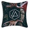 World Famous Rock Band Linkin P-Park Pillow Covers Sofa Decorative Home Double-Sided Printing Short Plush Cute Cushion Cover