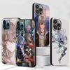 Funda Honkai Star Rail Firefly para Apple iPhone 13 14 Plus 11 12 Mini 15 Pro Max 7 8 SE 2020 X XS XR Silicona Negra Funda para Teléfono