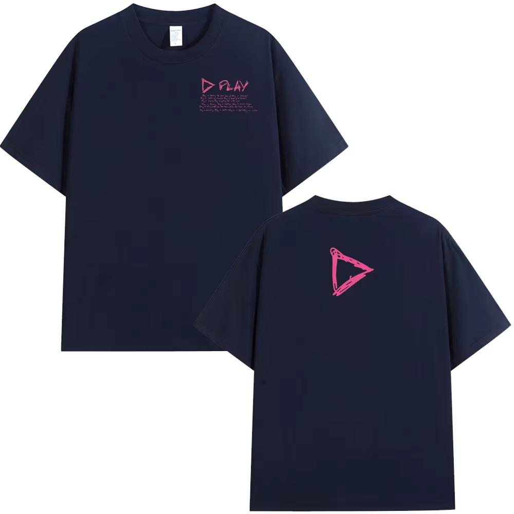 Ed Sheeran Play Tour 2025 Merch T Shirt Men's Women Clothing Fashion Streetwear T-shirts Oversized Cotton Short Sleeve T-shirts