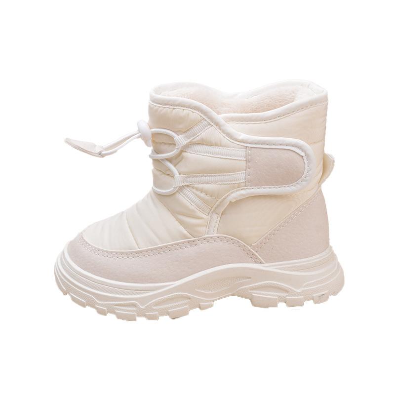Warm children's snow boots plush cotton boots