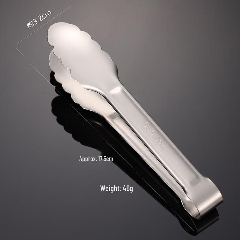 304 Stainless Steel Plum Blossom Food Tongs