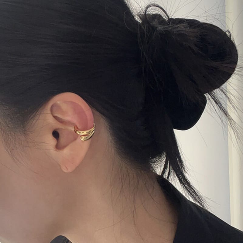 Mxe [925silver] Eternal Earcuff (2color)