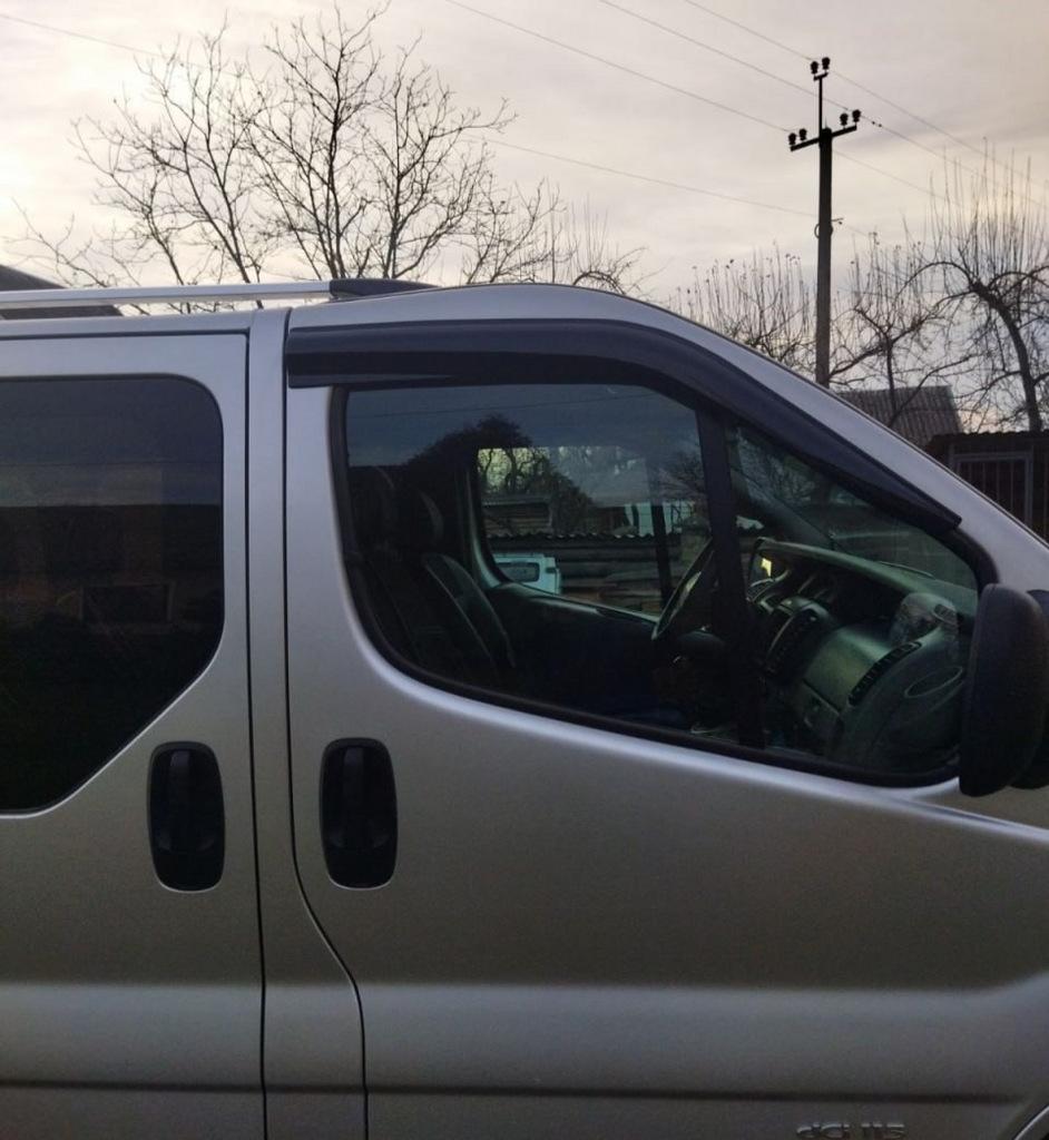 Εκτροπείς ανέμου (2 τεμ, EuroCap) για το Opel Vivaro 2001-2015