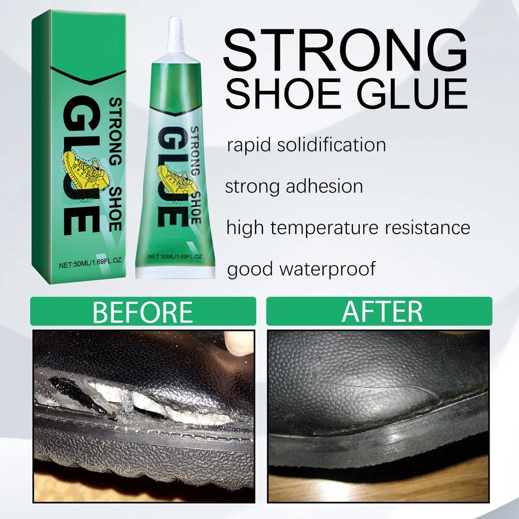 Waterproof Shoe Repairing Glue Boot Sole Bonding Adhesive Sealant Leather Mending Liquid for Worn Shoes Shoemaker Fix