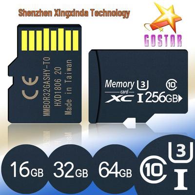 Multi-Capacity Memory Card: 256GB, 128GB TF, 16GB Surveillance, 64GB Gaming, 32GB Dedicated