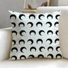 popular fashion brand Marine Serre Cushion Cover Soft  EasyWash Pillow Case  Versatile for Couch Bed Travel and Office