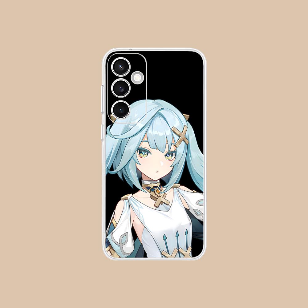 Game GI Faruzan Clear Mobile Phone Case for Samsung Galaxy S25 S24 S23 S22 S21Plus FE Ultra Colorful Cover