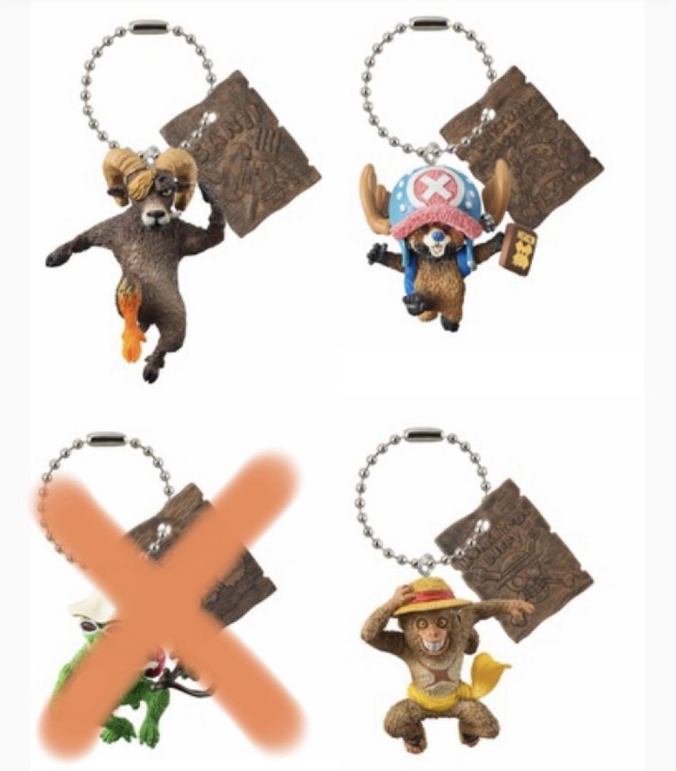 

[Б/У] Фигурка One Piece Гашапон Луффи Чоппер Санджи Зверь