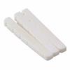 Yibuy 3-Pack White Guitar Bone Nuts, 42x3.5 X4.5mm, for 6-String Electric Guitars