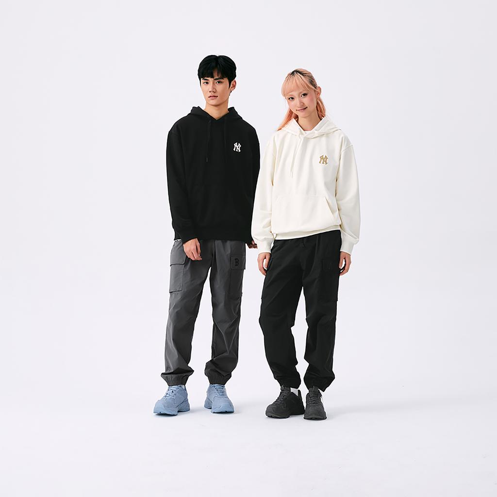 New MLB Boston Red Sox Basic Collection SS25 Casual Pants Unisex Dark Charcoal Gray 3AWPB0151-43CGD