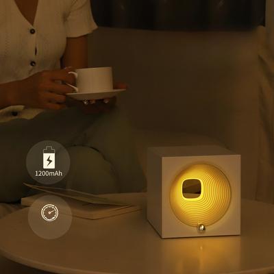 Bluetooth Audio Breathing Night Light Bedroom Bedside Speaker Eye Care Ambient Table Lamps