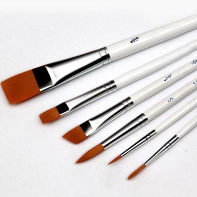 Set x10 Pinceaux Professionelles Acrylique Huile Travaux de Peinture NEUF