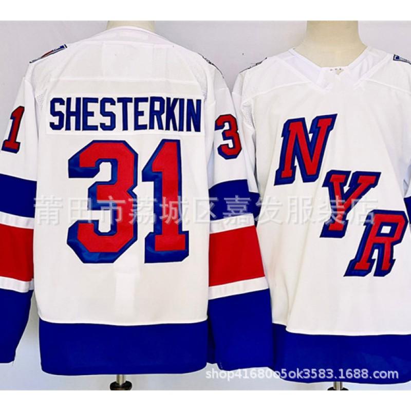 New York Rangers Ice Hockey Jersey Mens Cotton Team Fan Apparel Fall Wear