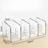 1pc Acrylic Children's Shoe Organizer, 4-compartment Transparent Shoe Rack,baby Shoe Dispenser Shelf, for Various Room Types