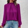 Women's Satin Shirt Spring/summer New Fashionable Long Sleeved Blouses & Shirts