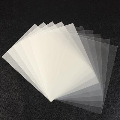5 Stück Schrumpffolien Spaß Thermische Hitzeschrumpffolie Durchscheinende Blätter Leere Schrumpfkunstfolie Papier für DIY 14,5X20Cm