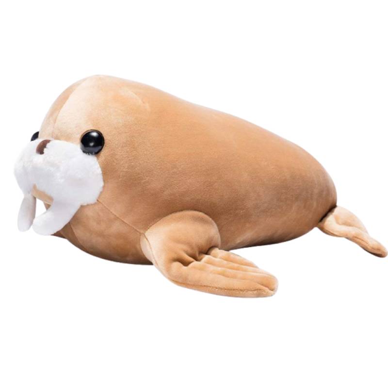 

Лежащий Милый Плюшевый Морж Мягкая Игрушка Кукла Подушка Подушка Ребенок Дети Декор Подарок 45cm/17.72in