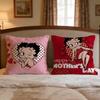 Character Betty Boop Cushion Cover 1Pcs Decorative Covers Soft Cushion Case For Sofa Couch Decor 40X40 45X45 Pillowcases