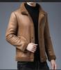 New Fur One Double-sided Wear Sheep Shearling Thickened Warm Korean Pellet Fleece Men's Jackets