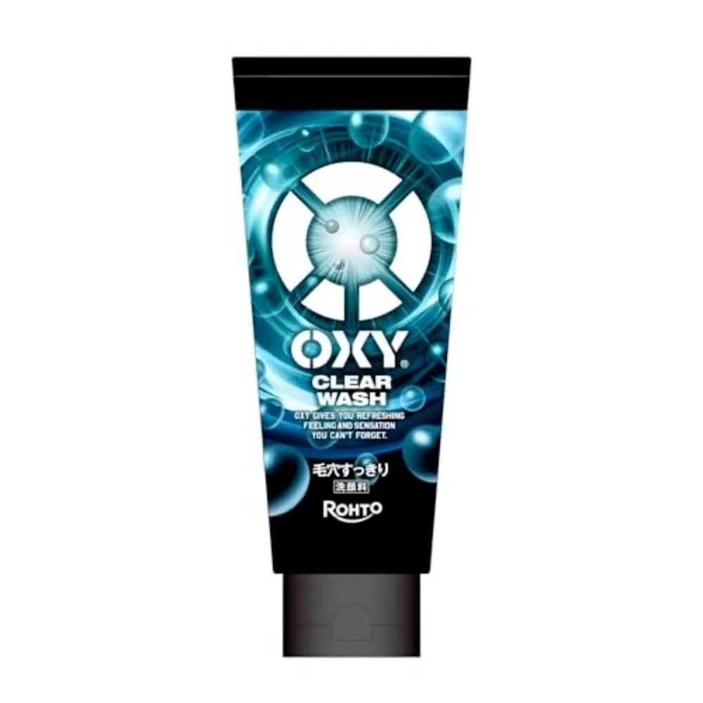 ROHTO Pharma OXY Clear Wash Cleansing Foam Facial Cleanser 200g Set of 6