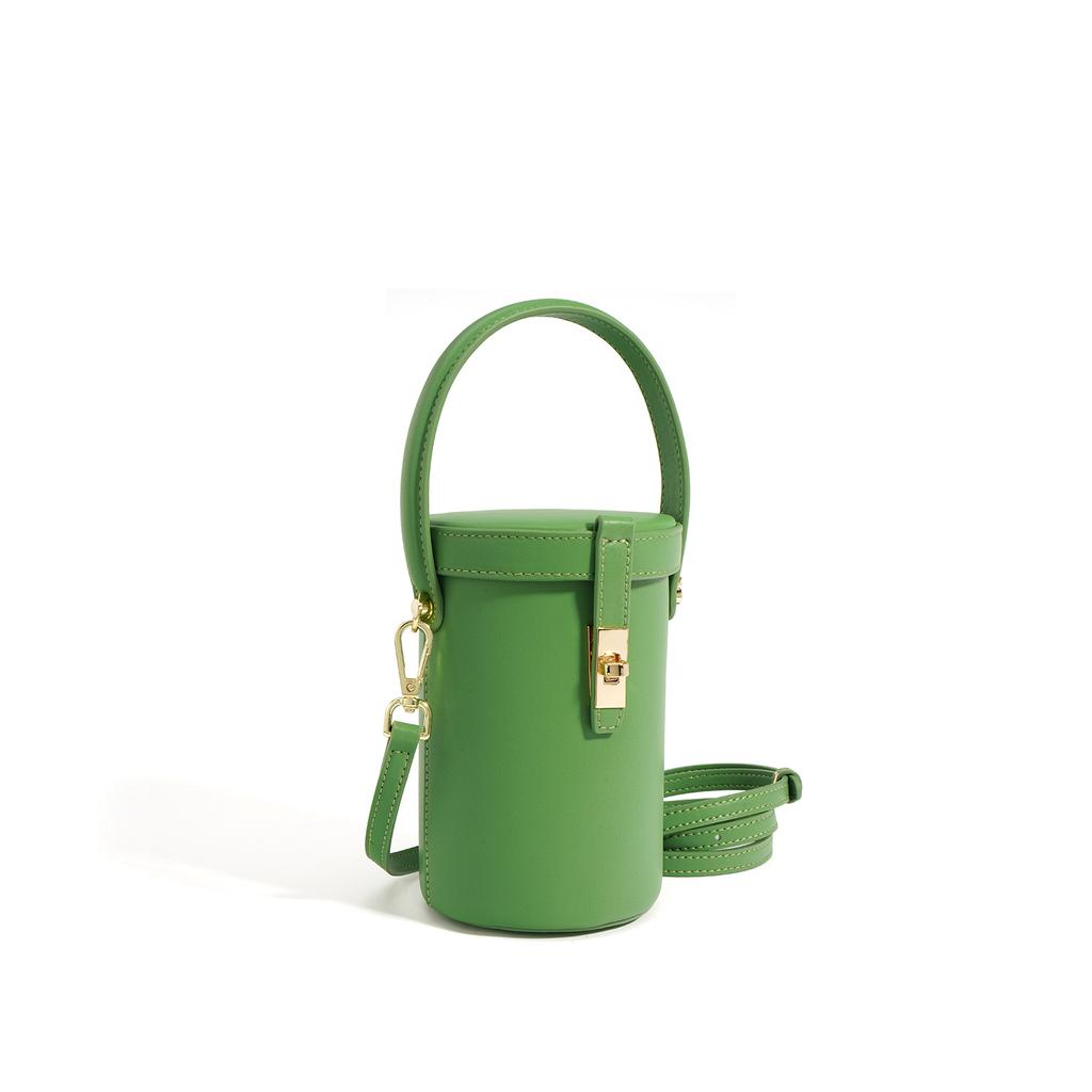 New Cylinder Bag Bucket Bag Women's Bento Bag Crossbody Small Cylinder Bag Mini Fashion Handbag