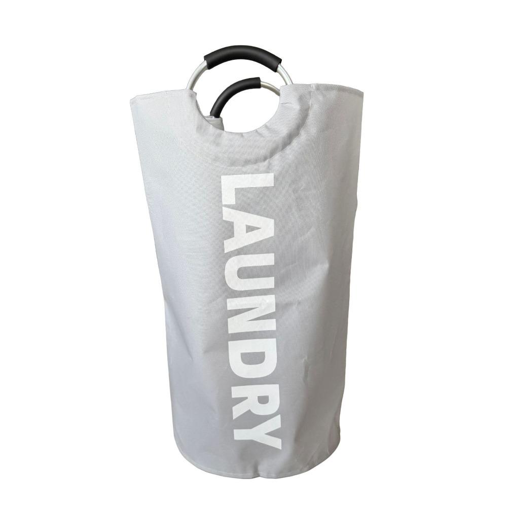 Padded Handle Waterproof Laundry Basket 82L Dirty Clothes Hamper  Laundry Room