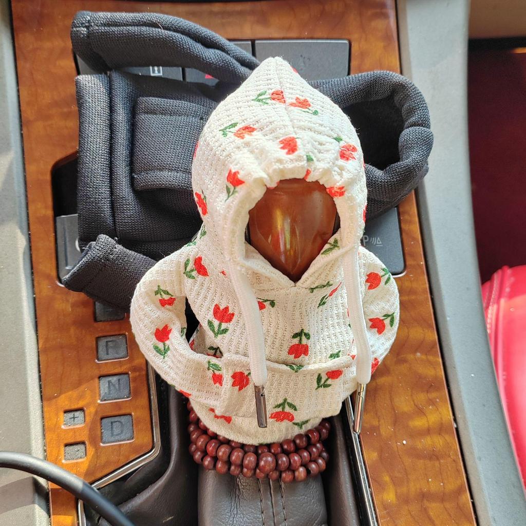 Santa Claus Gear Shift Knob Hoodie Cover