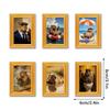 3D Wooden Photo Frame Poster Refrigerator Magnet - Creative and Quirky Decorative Magnet