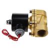 3/4" 220V Electric Solenoid for Valve Pneumatic 2 Port Water Oil Air Gas 2W-200-